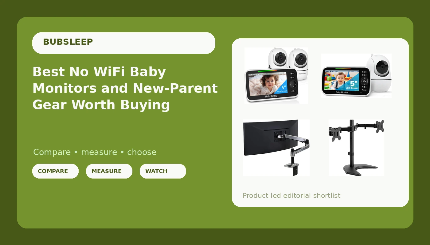 Best No WiFi Baby Monitors and New-Parent Gear Worth Buying