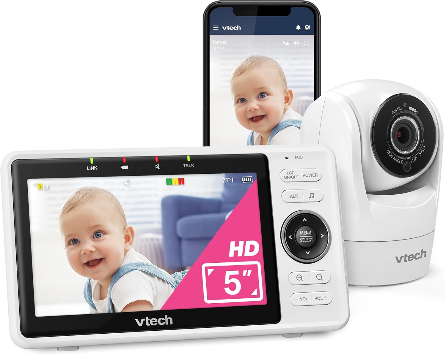VTech Smart WiFi Baby Monitor VM901