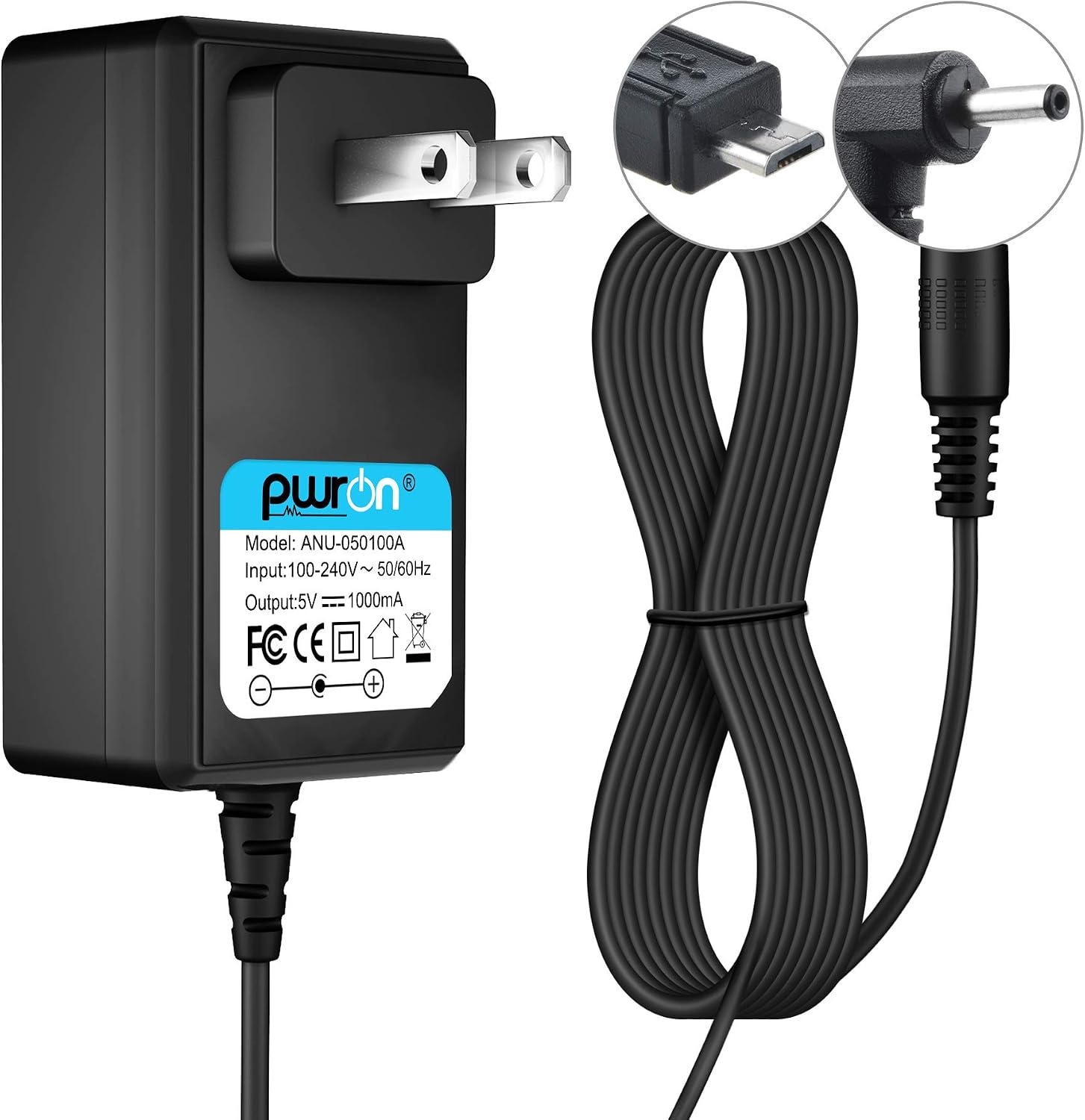 PwrON DC 5V Adapter Fits for Motorola MBP33S MBP36S MBP36XL MBP38S MBP41S...