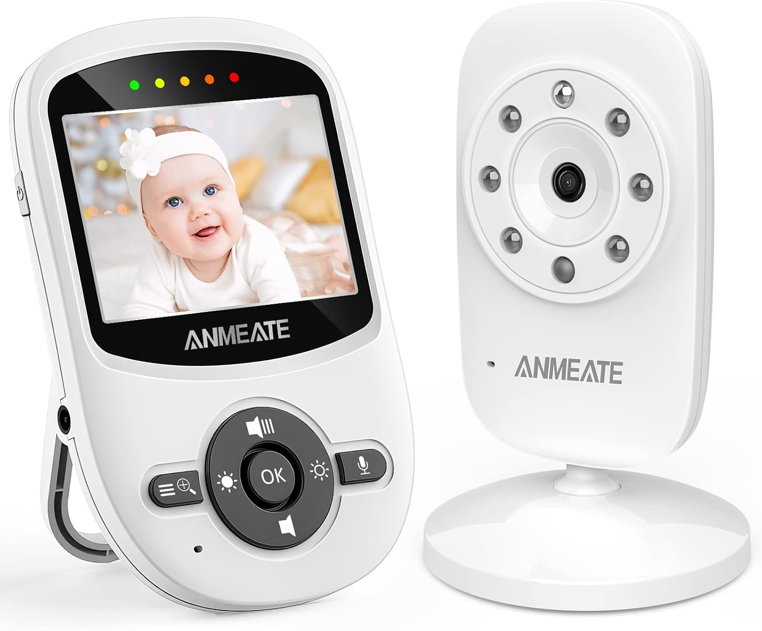 ANMEATE Video Baby Monitor with Digital Camera
